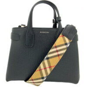 BURBERRY BANNER Bag Handbag Shoulder Black